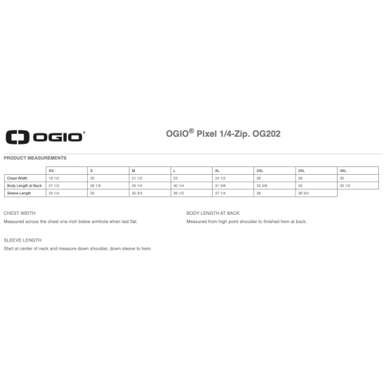 OGIO® Pixel 1/4-Zip